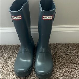 Hunter dark grey boots